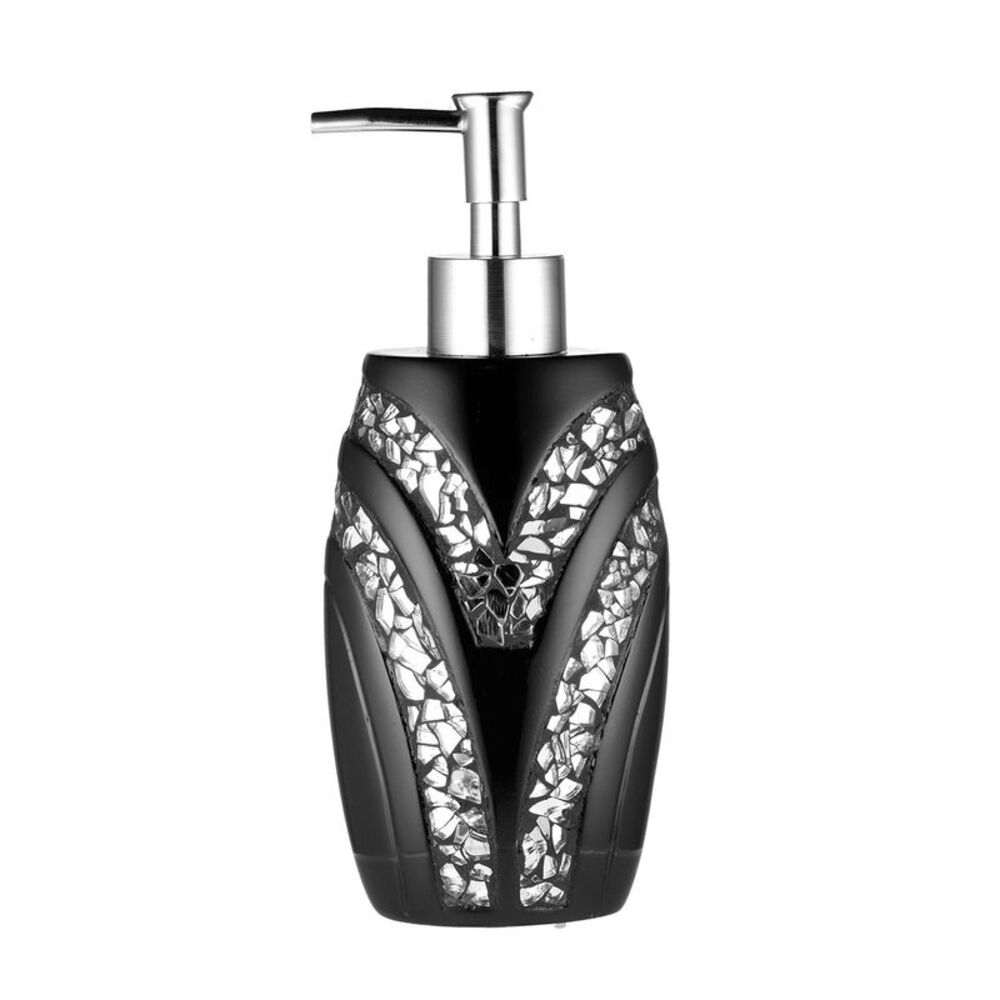 Popular Bath Black Sinatra Bath Decor Accessories, Premium, Durable, Acrylic